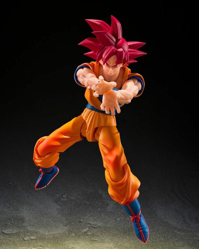 DRAGON BALL - Super - Super Saiyan God Son Goku God Aura S.H. Figuarts Action Figure