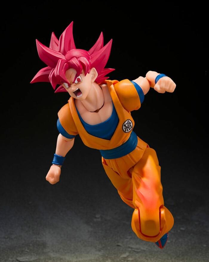 DRAGON BALL - Super - Super Saiyan God Son Goku God Aura S.H. Figuarts Action Figure