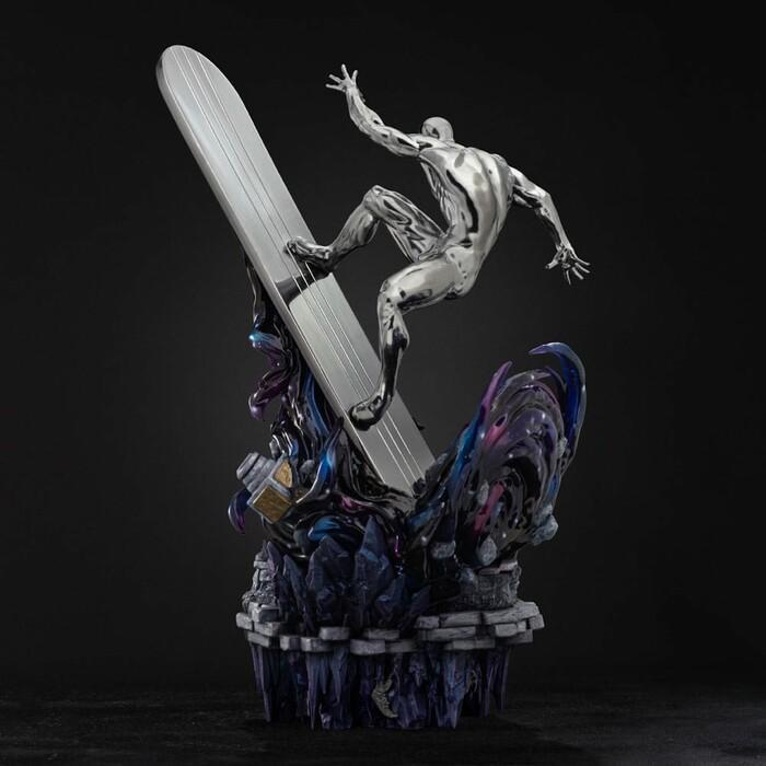 MARVEL - The Infinity Gauntlet - Silver Surfer Deluxe Edition 1/10 Art Scale Statue
