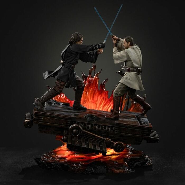 STAR WARS - Anakin vs. Obi-Wan Kenobi 1/10 Art Scale Statue