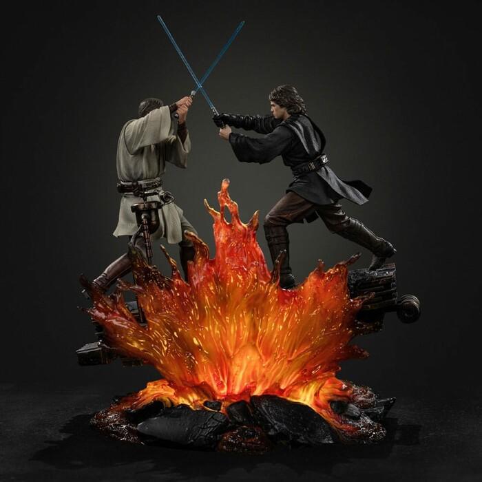STAR WARS - Anakin vs. Obi-Wan Kenobi 1/10 Art Scale Statue