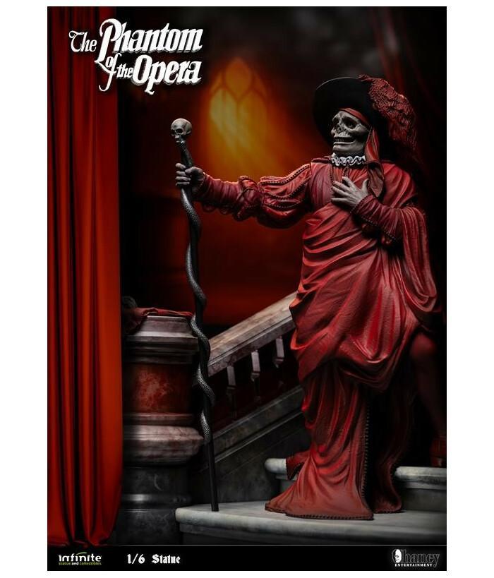 UNIVERSAL MONSTERS - The Phantom of the Opera 1925 - Lon chaney 1/6 Polystone Statue
