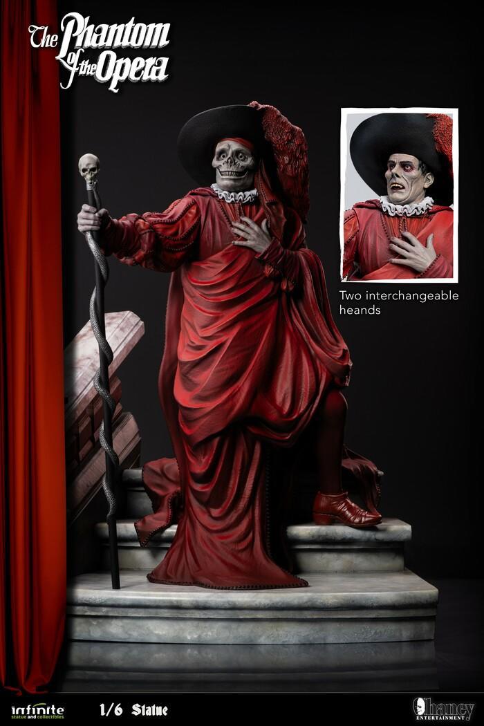 UNIVERSAL MONSTERS - The Phantom of the Opera 1925 - Lon chaney 1/6 Polystone Statue