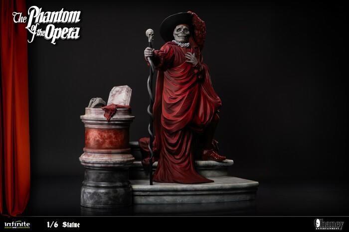 UNIVERSAL MONSTERS - The Phantom of the Opera 1925 - Lon chaney 1/6 Polystone Statue