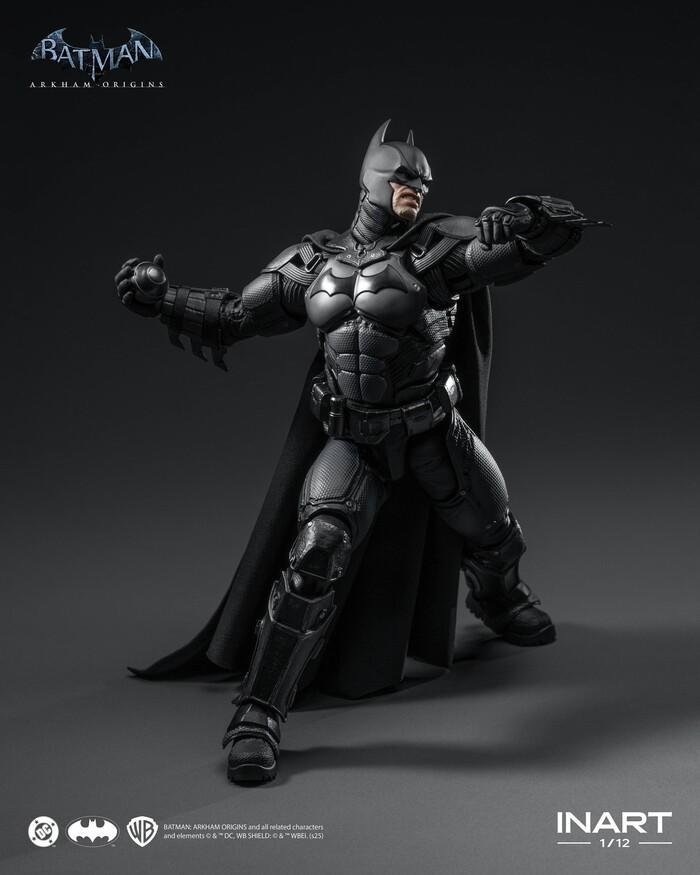 BATMAN - Arkham Origins - Batman 1/12 Action Figure INART