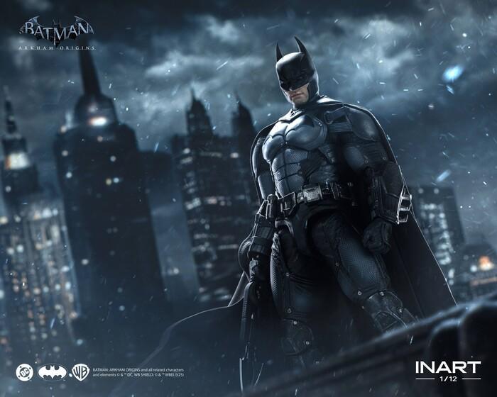 BATMAN - Arkham Origins - Batman 1/12 Action Figure INART