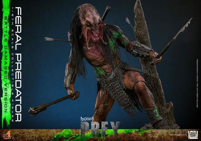 PREY - Feral Predator Battle Damaged Ver. 1/6 Action Figure 12" TMS173