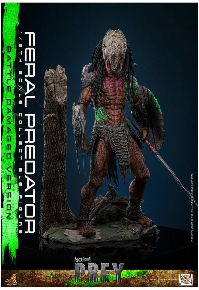 PREY - Feral Predator Battle Damaged Ver. 1/6 Action Figure 12" TMS173