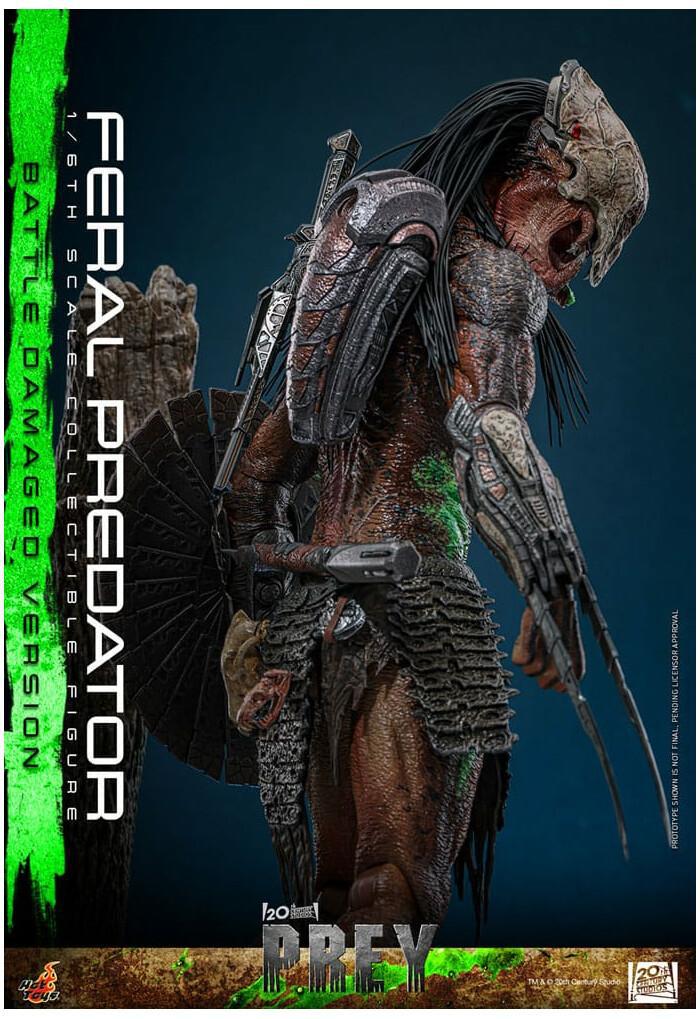 PREY - Feral Predator Battle Damaged Ver. 1/6 Action Figure 12" TMS173
