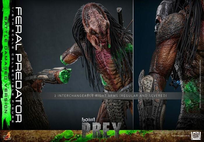 PREY - Feral Predator Battle Damaged Ver. 1/6 Action Figure 12" TMS173