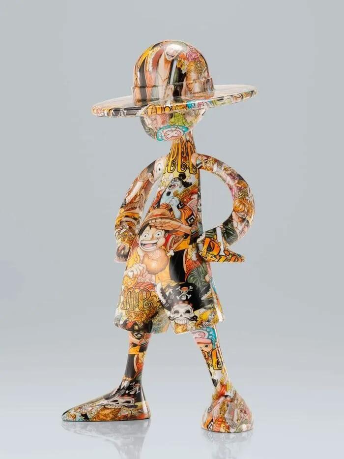 ONE PIECE - Luffy 1000 Logs Anniversary Luffy's ArtCanvas 1/8 Figure