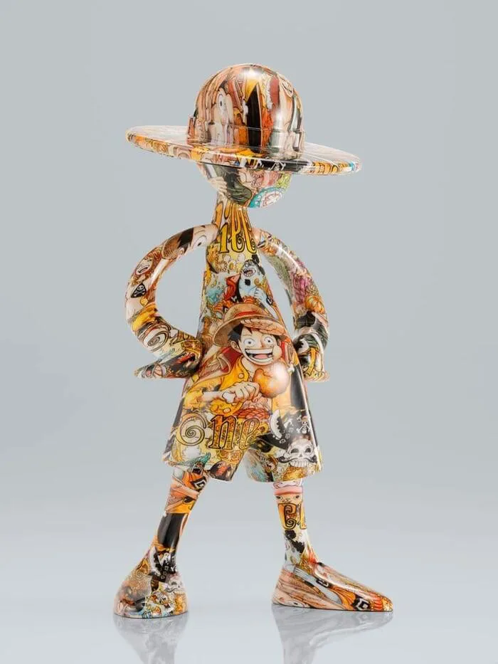 ONE PIECE - Luffy 1000 Logs Anniversary Luffy's ArtCanvas 1/8 Figure
