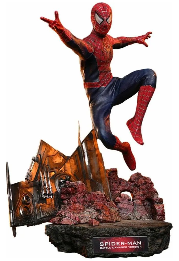 SPIDER-MAN - Spider-Man Battle Damaged Ver. 1/6 Action Figure 12" MMS859