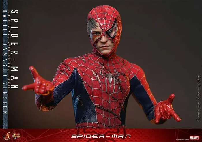 SPIDER-MAN - Spider-Man Battle Damaged Ver. 1/6 Action Figure 12" MMS859