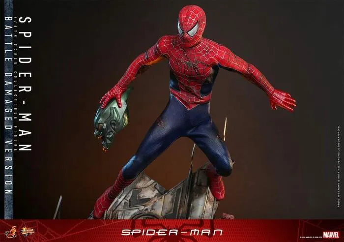 SPIDER-MAN - Spider-Man Battle Damaged Ver. 1/6 Action Figure 12" MMS859