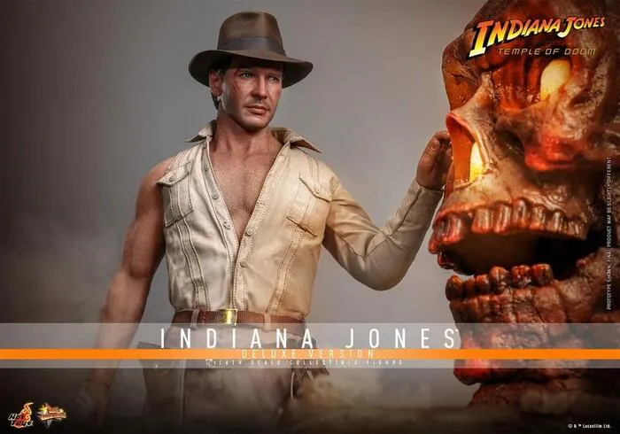 INDIANA JONES - The Temple of Doom - Indiana Jones Deluxe Ver. 1/6 Action Figure 12" MMS861