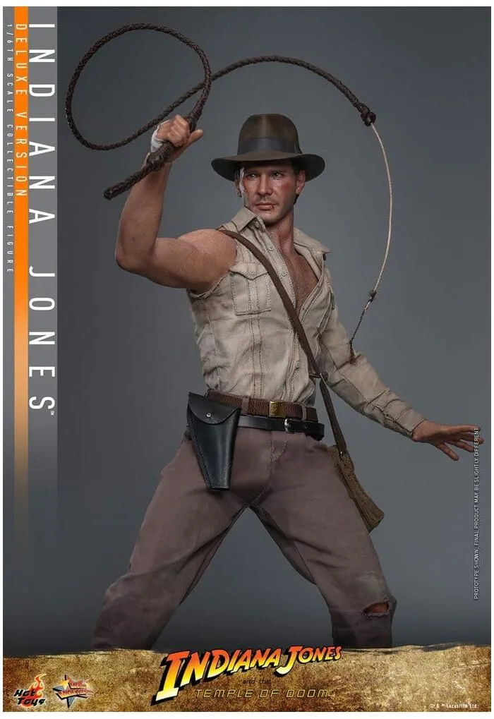 INDIANA JONES - The Temple of Doom - Indiana Jones Deluxe Ver. 1/6 Action Figure 12" MMS861