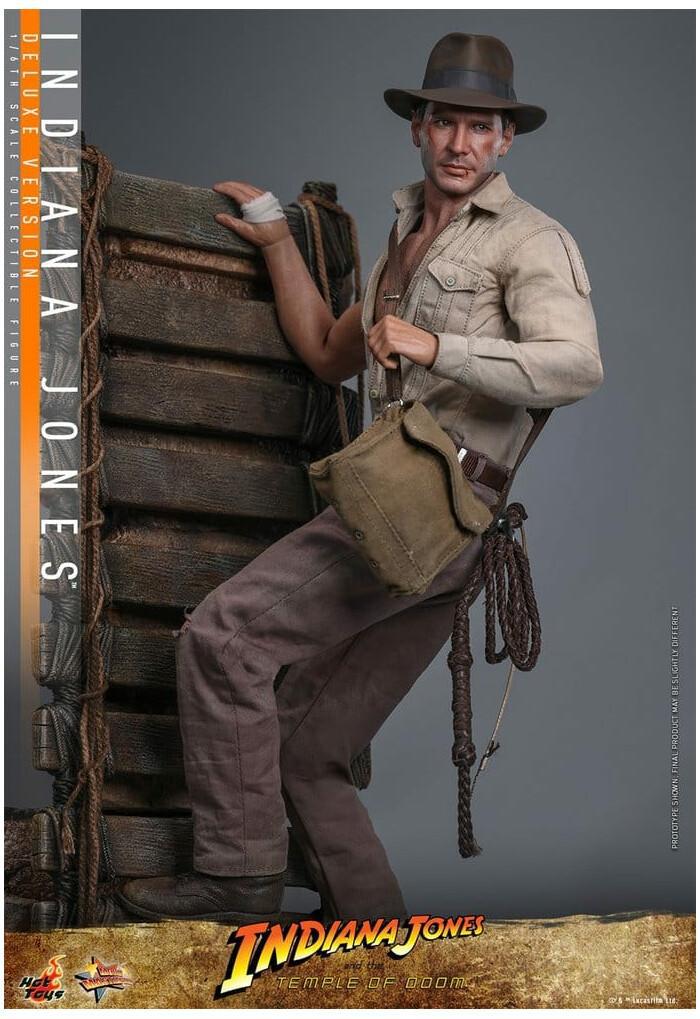 INDIANA JONES - The Temple of Doom - Indiana Jones Deluxe Ver. 1/6 Action Figure 12" MMS861