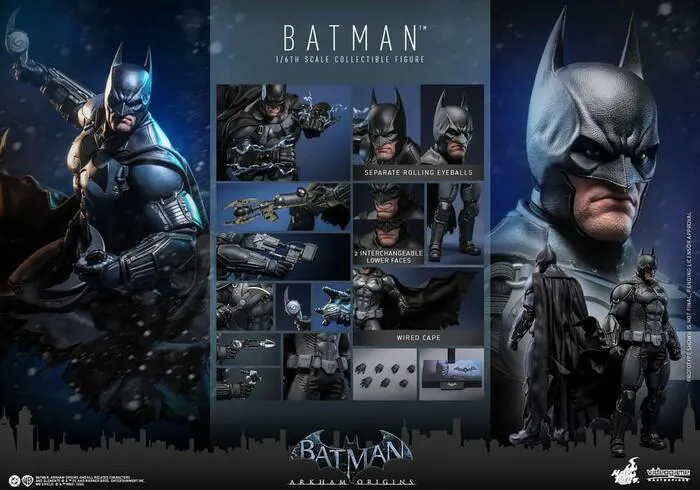 BATMAN - Arkham Origins - Batman 1/6 Action Figure 12" VGM83