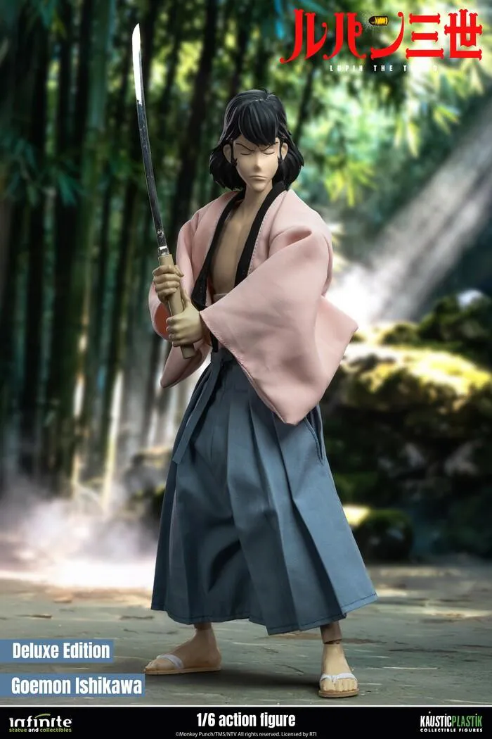 LUPIN III - L'avventura Italiana - Goemon Ishikawa 1/6 Action Figure 12" Deluxe Edition
