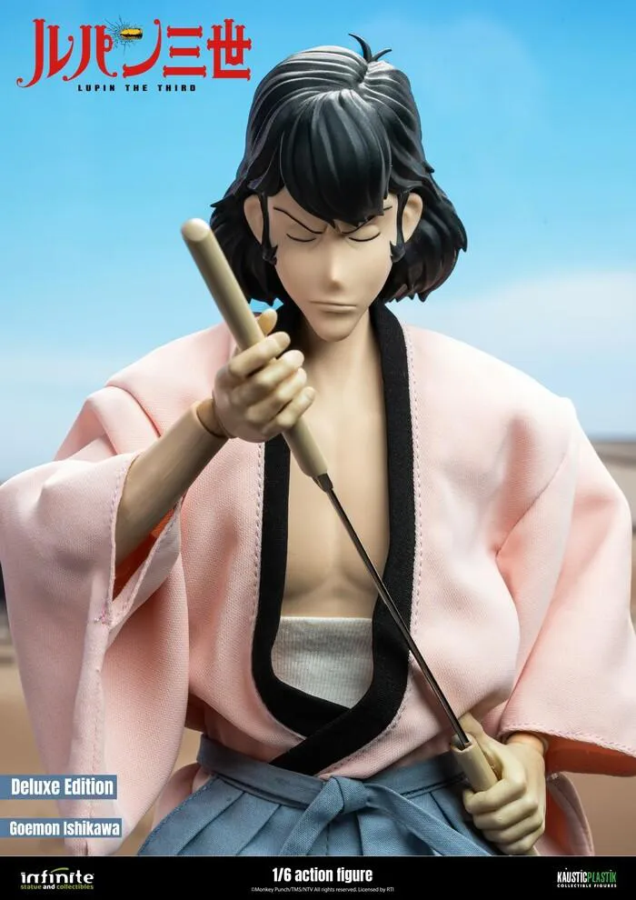 LUPIN III - L'avventura Italiana - Goemon Ishikawa 1/6 Action Figure 12" Deluxe Edition