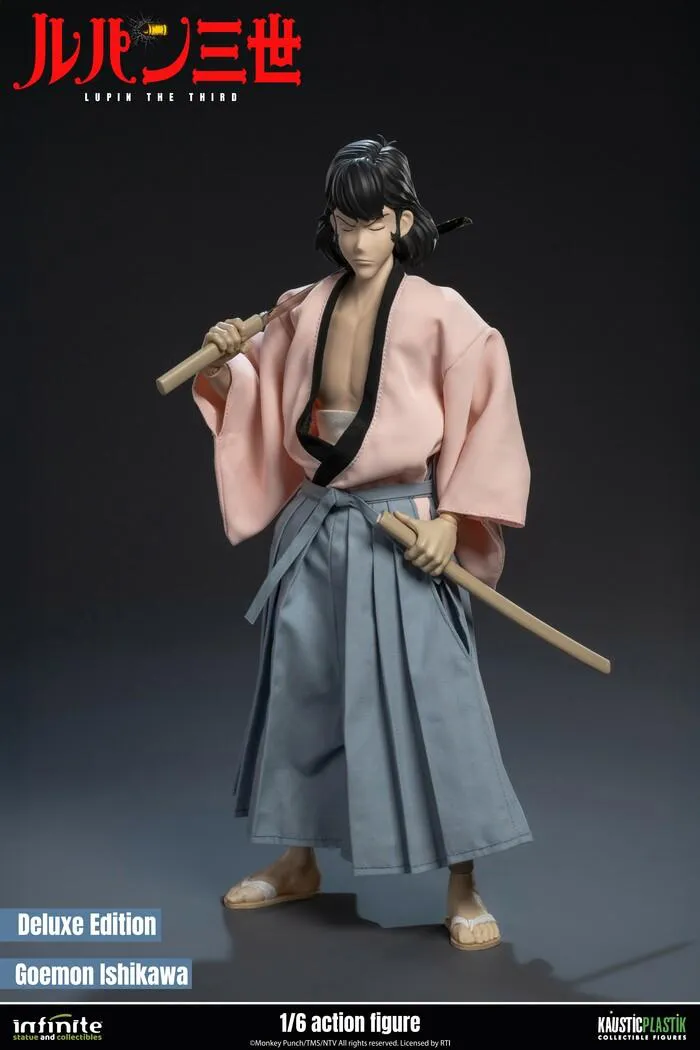 LUPIN III - L'avventura Italiana - Goemon Ishikawa 1/6 Action Figure 12" Deluxe Edition