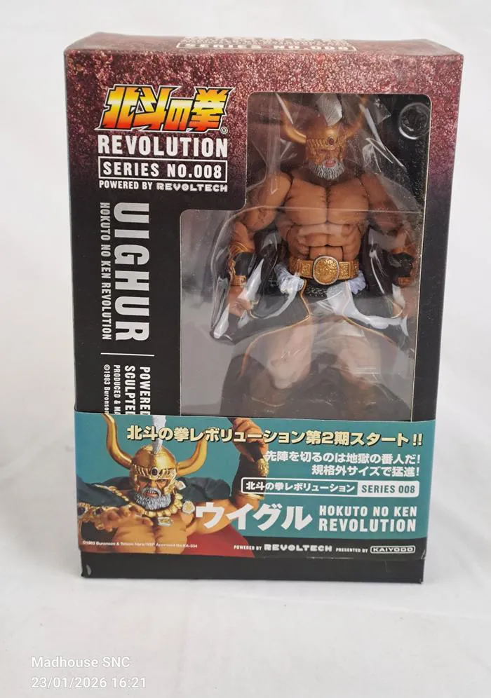 HOKUTO NO KEN - Fist of the North Star - Revoltech Revolution 008 - Uighur Action Figure