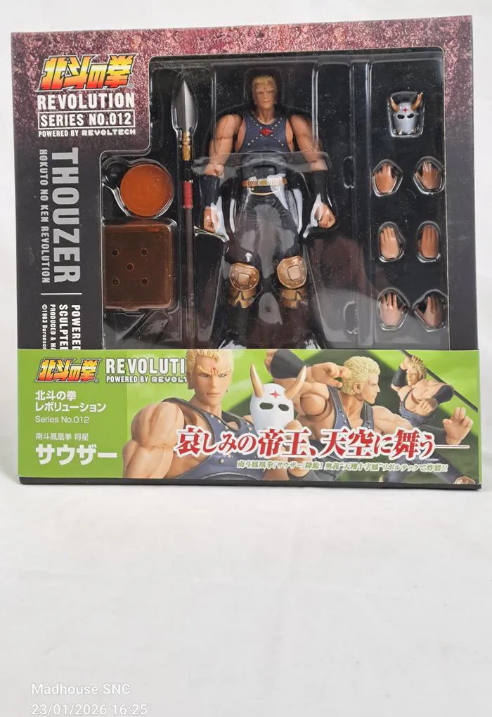HOKUTO NO KEN - Fist of the North Star - Revoltech Revolution 012 - Thouzer Action Figure