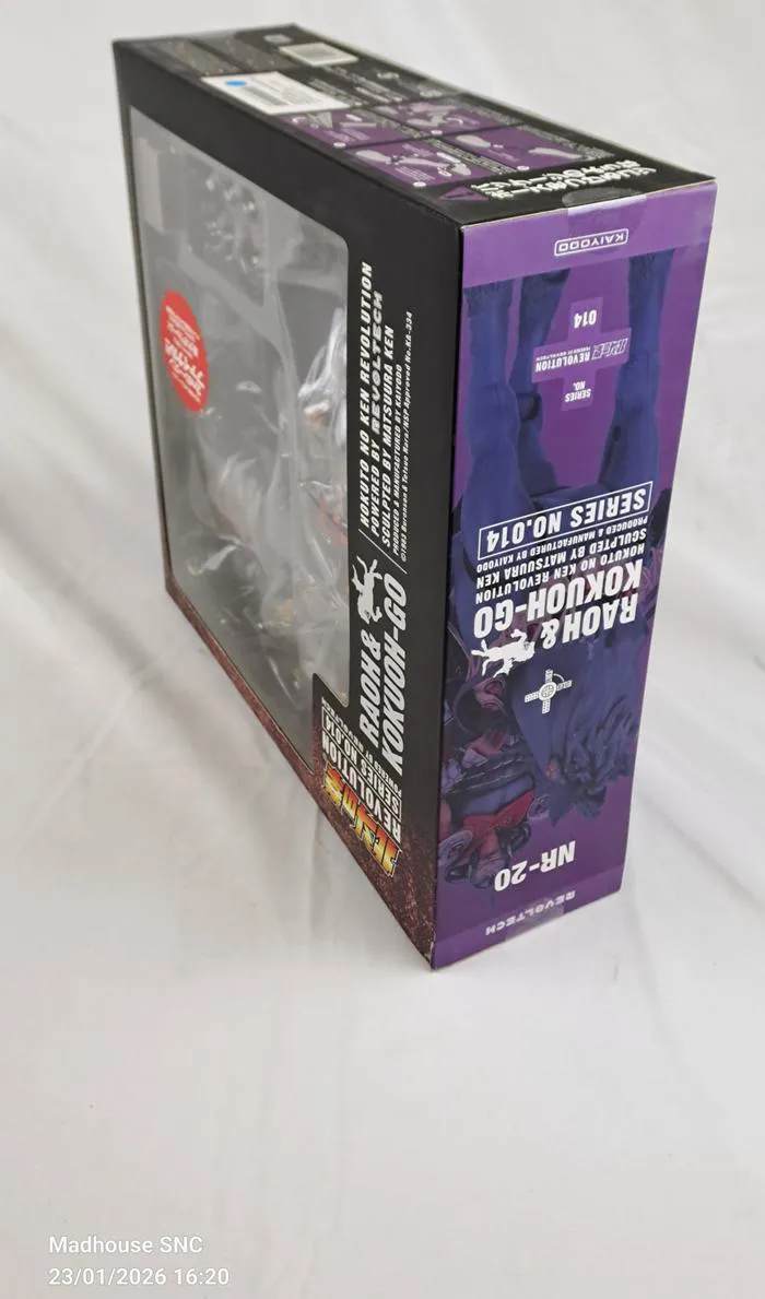 HOKUTO NO KEN - Fist of the North Star - Revoltech Revolution 014 - Raoh & Kokuoh-go Action Figure