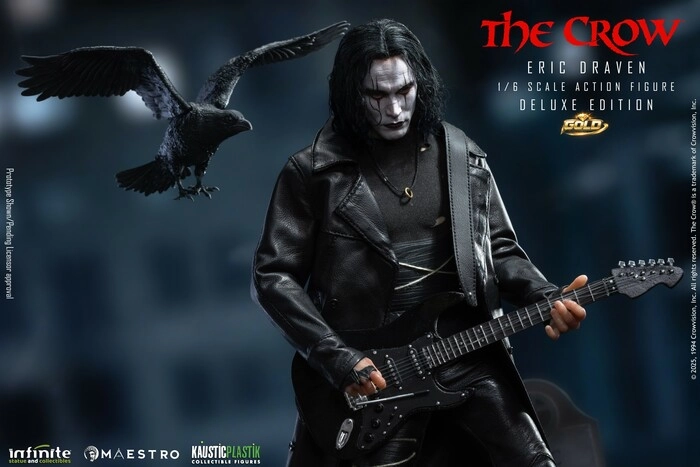 THE CROW - Eric Draven 1/6 Luxury Action Figure 12" Deluxe Gold Edition