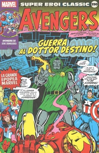SUPER EROI CLASSIC 290 AVENGERS - I QUADERNO DELLA GAZZETTA DELLO SPORT