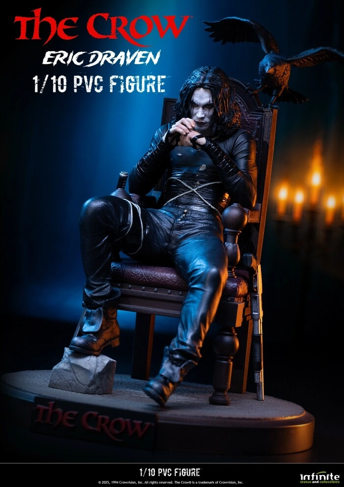 THE CROW - Eric Draven 1/10 Pvc Figure Icon X