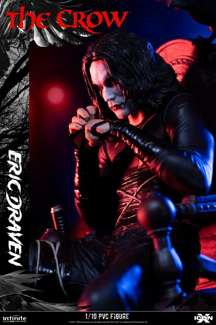 THE CROW - Eric Draven 1/10 Pvc Figure Icon X