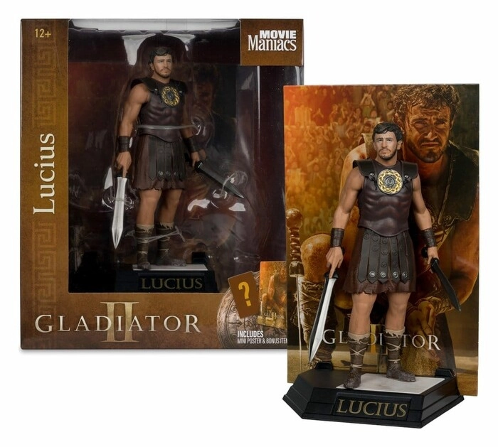 GLADIATOR II - Movie Maniacs - Lucius Action Figure
