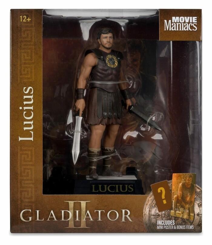 GLADIATOR II - Movie Maniacs - Lucius Action Figure
