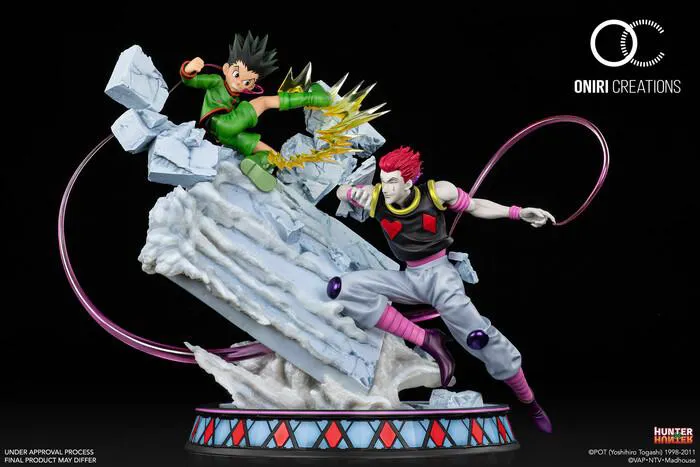 HUNTER X HUNTER - Gon vs Hisoka - Battle at the Heavens Arena 1/6 Statue