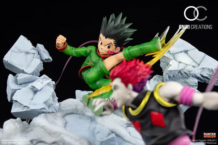HUNTER X HUNTER - Gon vs Hisoka - Battle at the Heavens Arena 1/6 Statue