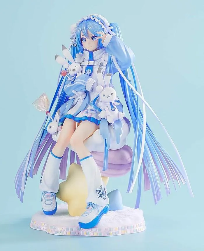 VOCALOID - Hatsune Miku Snow Miku Yukiiro Pop Ver. 1/7 Pvc Figure