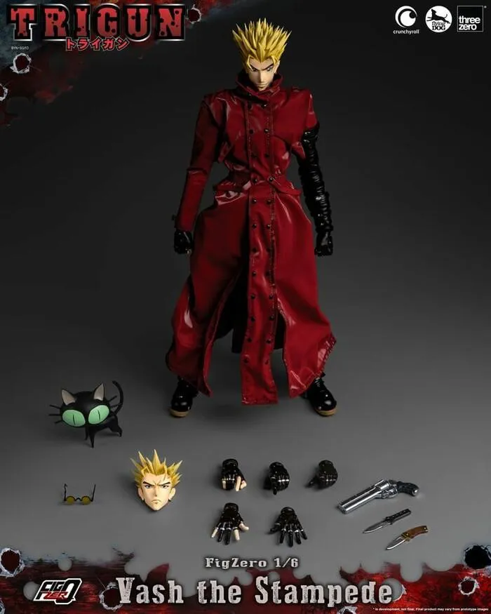 TRIGUN - Vash the Stampede 1/6 FigZero Action Figure 12"
