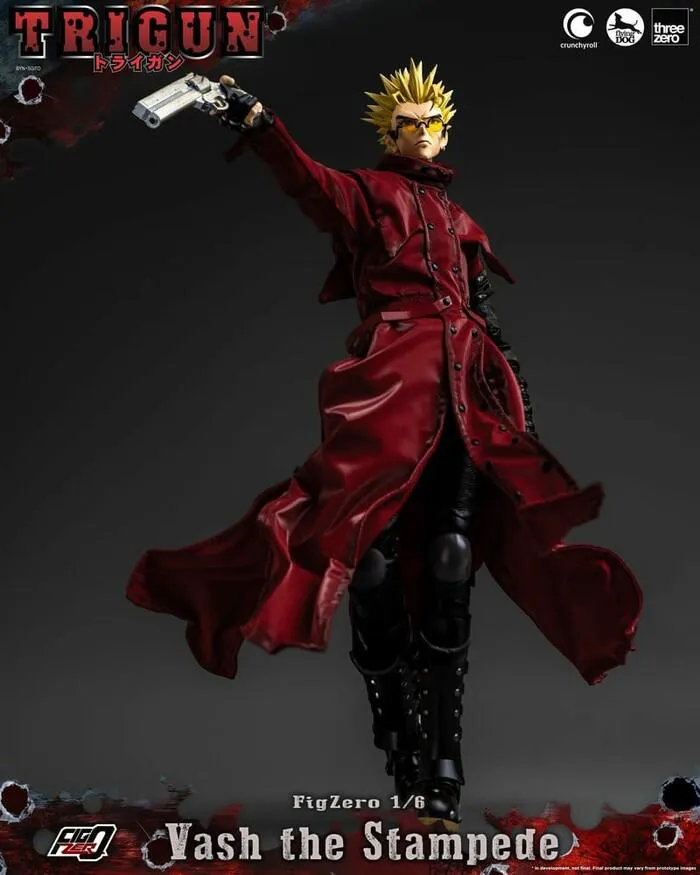 TRIGUN - Vash the Stampede 1/6 FigZero Action Figure 12"