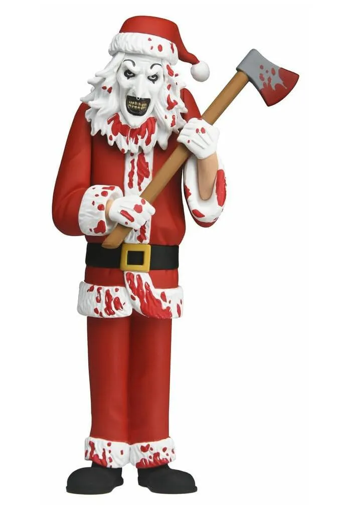 TERRIFIER 3 - Toony Terrors - Santa Suit Art the Clown Bloody Ver. Action Figure