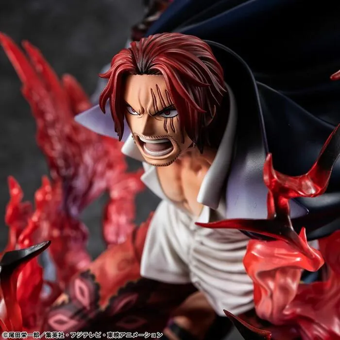 ONE PIECE - Leader of Red Hair Pirates Red-Haired Shanks Kamusari Pvc Figure P.O.P. SA-Maximum
