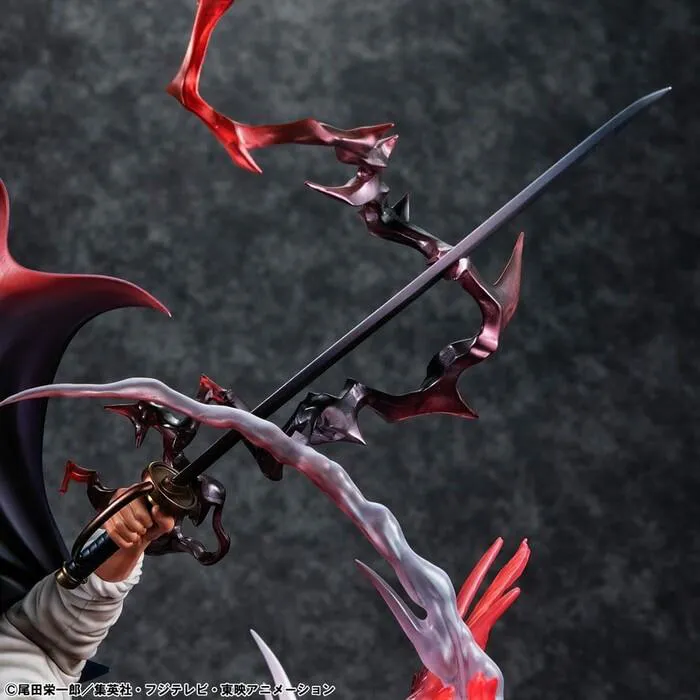 ONE PIECE - Leader of Red Hair Pirates Red-Haired Shanks Kamusari Pvc Figure P.O.P. SA-Maximum