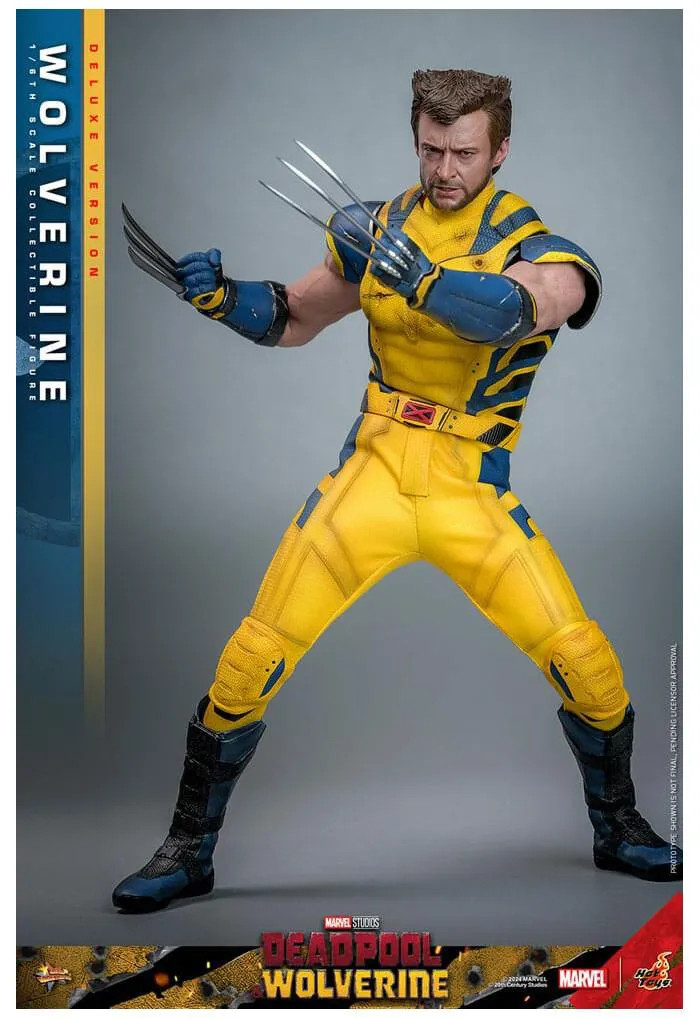 MARVEL - Deadpool & Wolverine - Wolverine Deluxe Version 1/6 Action Figure 12" MMS754