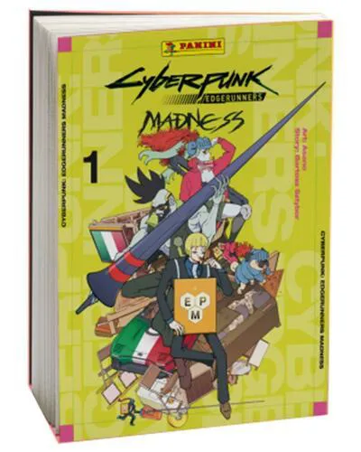 CYBERPUNK: EDGERUNNERS MADNESS 1 - VARIANT PANINI EXCLUSIVE