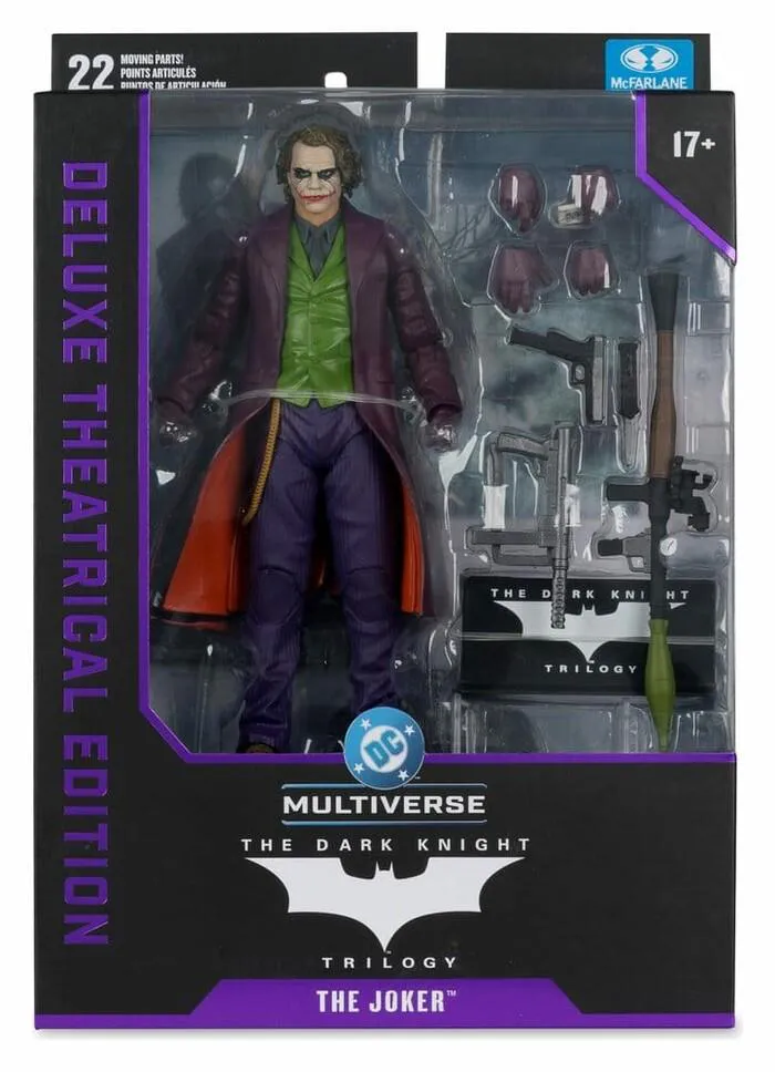 BATMAN - The Dark Knight - DC Multiverse - Joker Deluxe Theatrical Edition Action Figure