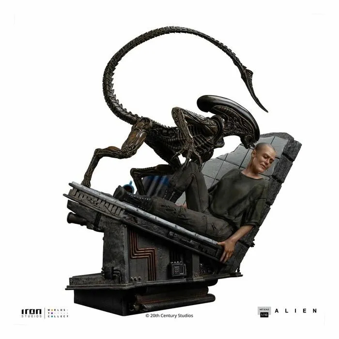 ALIEN 3 - Ellen Ripley and Dog Alien 1/10 Art Scale Statue