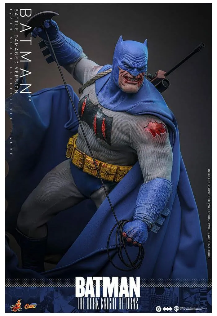 BATMAN - The Dark Knight Returns Comic - Batman Battle Damaged Ver. 1/6 Action Figure 12" CMS031