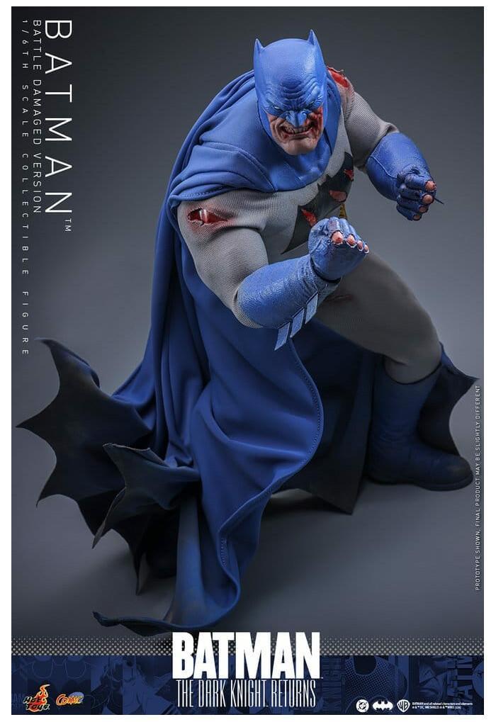 BATMAN - The Dark Knight Returns Comic - Batman Battle Damaged Ver. 1/6 Action Figure 12" CMS031