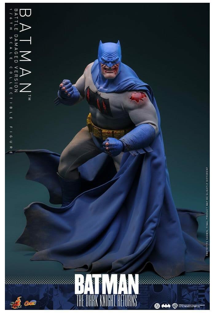 BATMAN - The Dark Knight Returns Comic - Batman Battle Damaged Ver. 1/6 Action Figure 12" CMS031